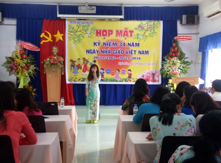 Kỷ niệm ngày nhà giáo Việt Nam 20/11 của trường MG Hoa Cúc
